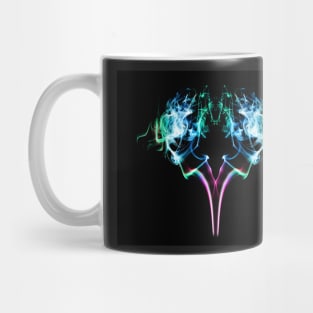 Smoke Art Abstract design Freezing Flame Flora Mug